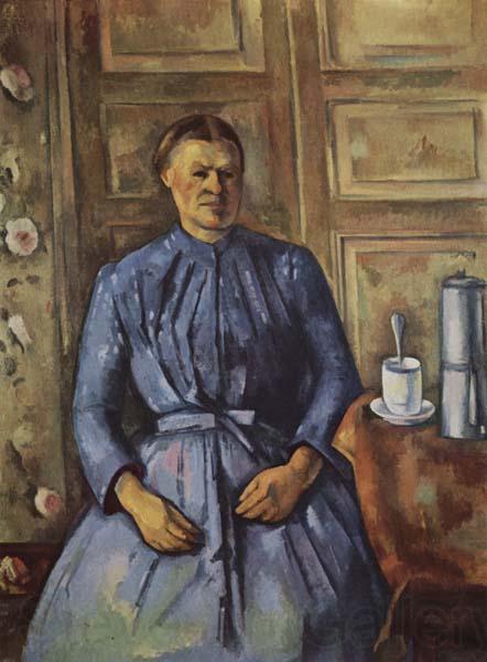 Paul Cezanne Woman with a  Coffee Pot Norge oil painting art
